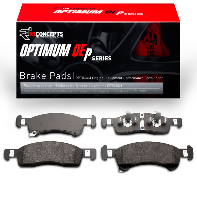 Lincoln Navigator Brake Pads - Front - R1 Concepts - Optimum OE - `02-`06